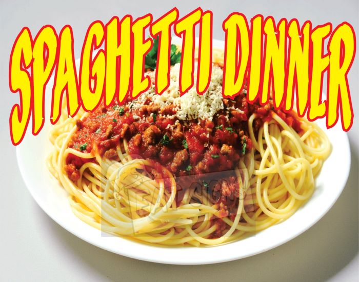 Spaghetti Dinner Image # 1